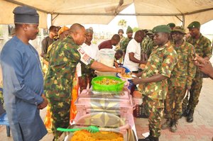 Brigade commander, Uwa, commends 114 Battalion for professionalism, loyalty