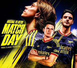 Watch Arsenal Vs Real Betis | Pre Season