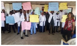 UITH doctors down tools over assault on member