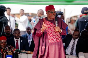 2027: PDP BOT chairman, Wabara backs Labour Party’s Otti for second term in Abia